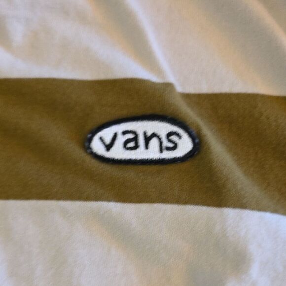 Vans Green and Cream Short Sleeve Tee - Picture 3 of 4